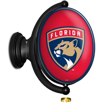 Florida Panthers 23'' x 21'' Illuminated Rotating Wall Sign