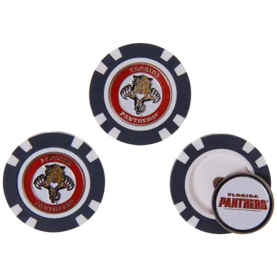 Florida Panthers 3-Pack Poker Chip Golf Ball Markers