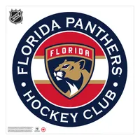 Panthers de la Floride - 36 `` x 36 '' décalque de mur de vinyle de conception de bande de repositionnement d'équipe