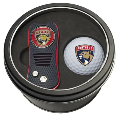 Florida Panthers Divot Tool & Golf Ball Personalized Tin Gift Set