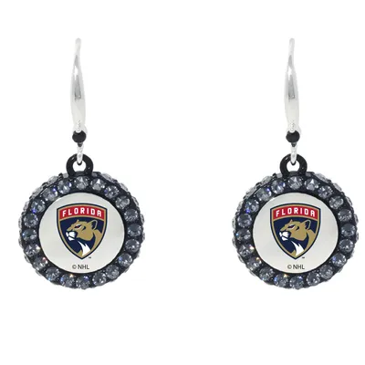 Lids Edmonton Oilers Hockey Puck Earrings