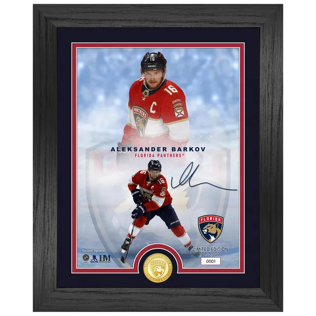 Aleksander Barkov Florida Panthers Fanatics Authentic Deluxe Tall Hockey  Puck Case