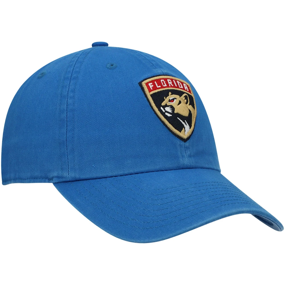 Men's '47 Blue Florida Panthers Team Clean Up Adjustable Hat