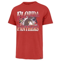 Men's '47 Red Florida Panthers Rat Franklin T-Shirt