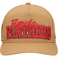 Casquette ajustable Barnes Hitch des Panthers de la Floride '47 Tan pour homme