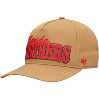 Casquette ajustable Barnes Hitch des Panthers de la Floride '47 Tan pour homme