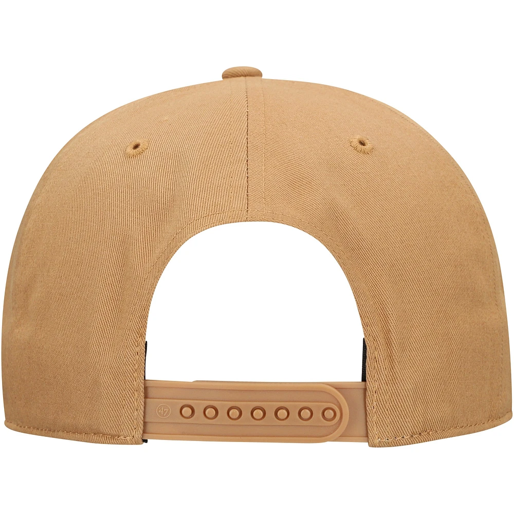 Casquette ajustable Barnes Hitch des Panthers de la Floride '47 Tan pour homme