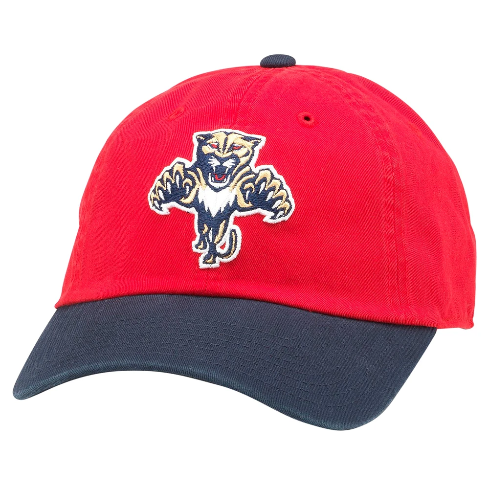 Men's American Needle  Red Florida Panthers Blue Line Adjustable Hat