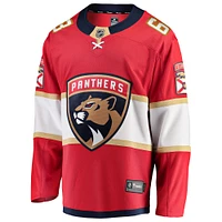 Maillot rouge à domicile Breakaway des Panthers de la Floride Brad Marchand Fanatics pour hommes