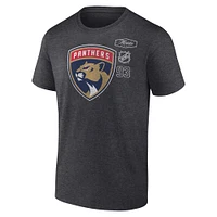 Men's Fanatics Heather Charcoal Florida Panthers Origin T-Shirt
