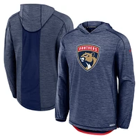 Sweat à capuche léger Authentic Pro Rink pour homme Fanatics Navy Florida Panthers