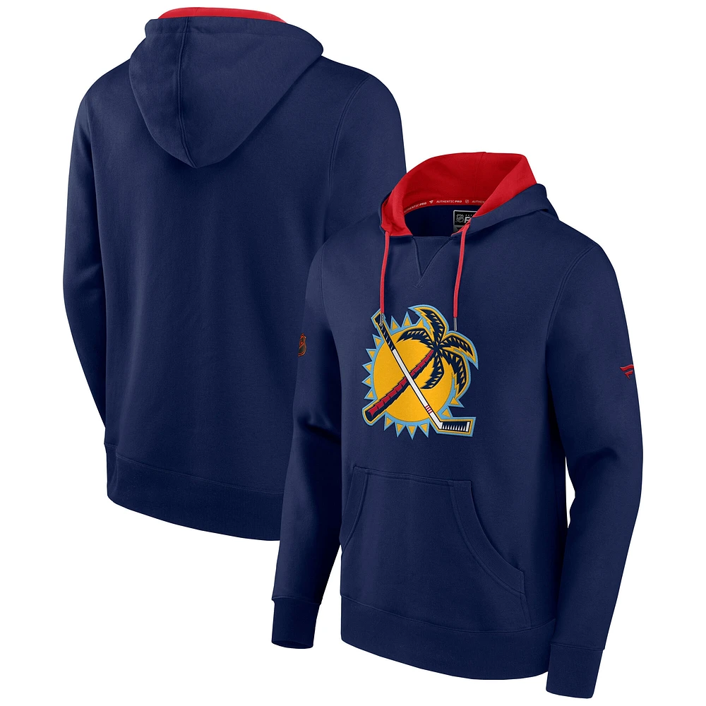 Sweat à capuche avec logo de l'équipe Fanatics Navy Florida Panthers Special Edition 2.0 pour homme