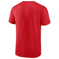 T-shirt rouge Fanatics pour hommes des Panthers de la Floride, champions Conférence l'Est 2024, ville natale