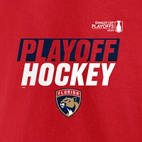 Men's Fanatics Red Florida Panthers 2025 Stanley Cup Playoffs Breakout T-Shirt
