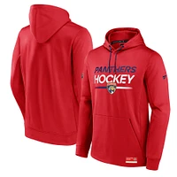 Sweat à capuche en polaire authentique Pro des Panthers de la Floride pour homme