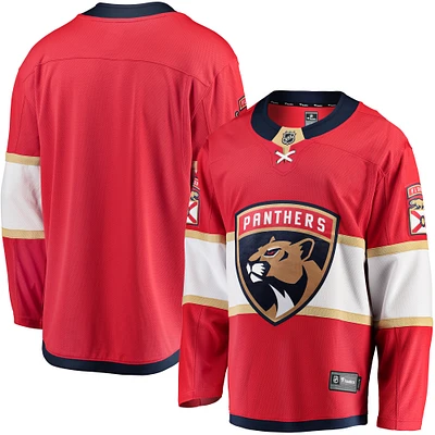 Maillot rouge Fanatics Florida Panthers Breakaway Domicile pour hommes