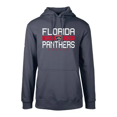 Florida Panthers Levelwear Podium Dugout Fleece Pullover Hoodie - Navy