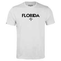 T-shirt capsule Richmond City pour homme des Panthers de la Floride blanc Levelwear