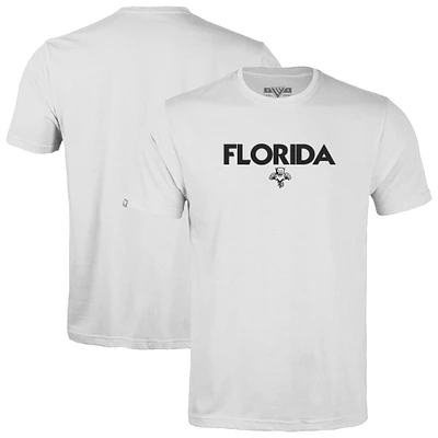 T-shirt capsule Richmond City pour homme des Panthers de la Floride blanc Levelwear