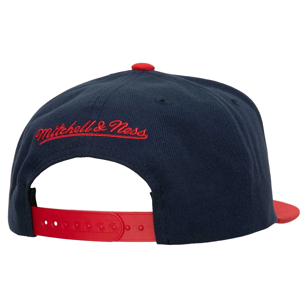 Casquette pour homme Mitchell & Ness Navy Panthers Core Team Ground 2.0 Snapback