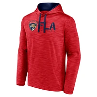 Men's  Red Florida Panthers Head Start Pullover Hoodie