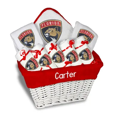 Florida Panthers Newborn & Infant Personalized Gift Basket