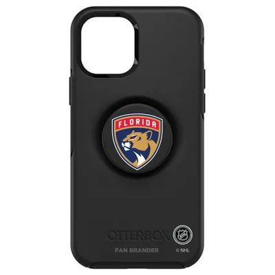 Florida Panthers OtterBox Otter+Pop PopSocket Symmetry iPhone Case - Black