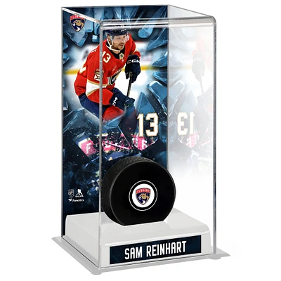 Sam Reinhart Florida Panthers Deluxe Tall Hockey Puck Case