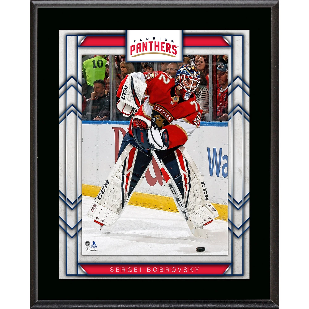 Sergei Bobrovsky Florida Panthers 10.5" x 13" Sublimated Player Plaque
