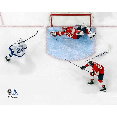 Sergei Bobrovsky Florida Panthers 2024 Stanley Cup Playoffs Round One Diving Save Photograph