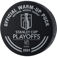 Sergei Bobrovsky Florida Panthers Autographed Practice-Used Warm-Up Puck from Game 1 of the Eastern Conference Finals during the 2024 Stanley Cup Playoffs vs. New York Rangers