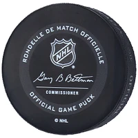 Spencer Knight Florida Panthers Autographed Official Game Hockey Puck