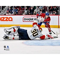 Spencer Knight Florida Panthers Unsigned Makes a Stick Save Photograph