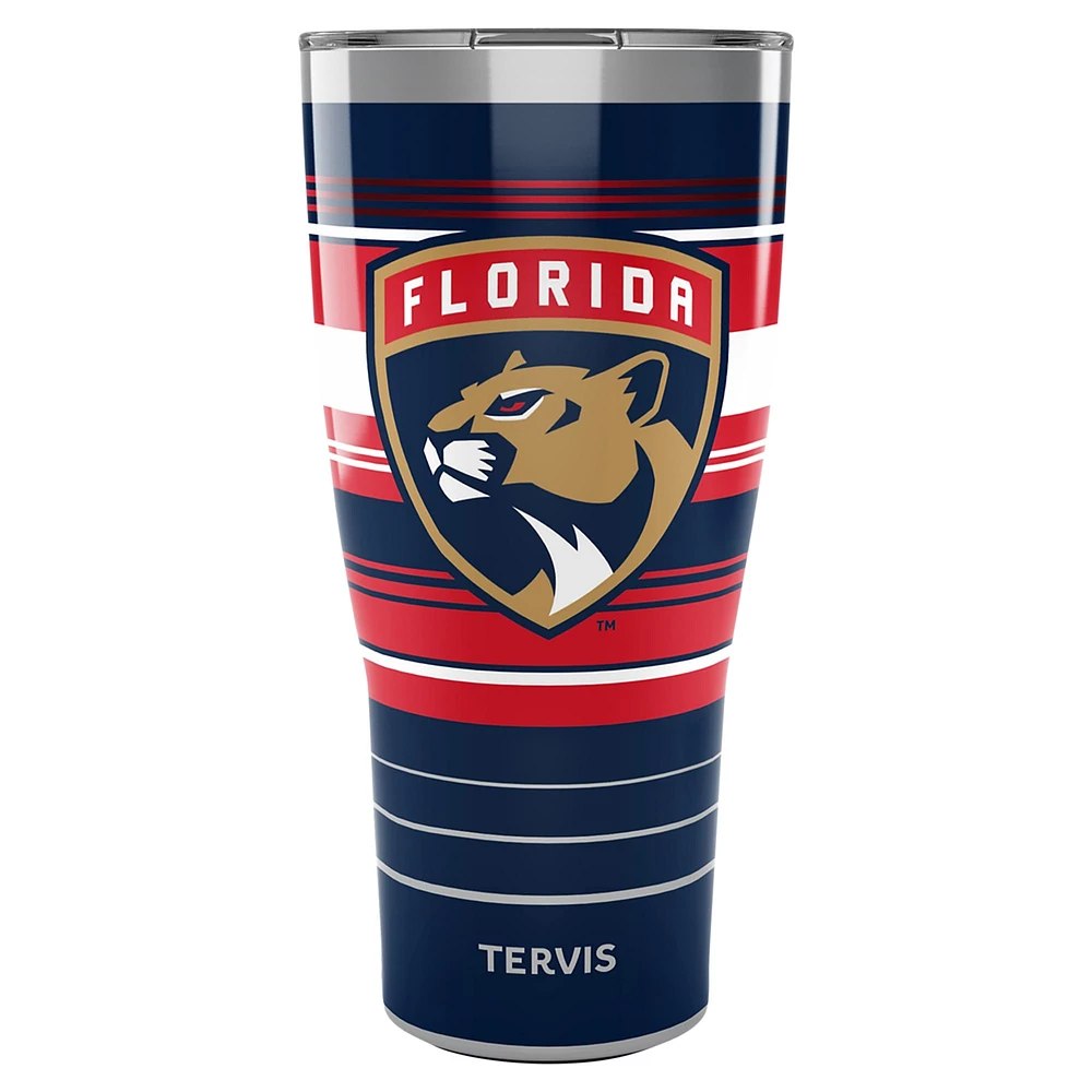 Tervis Panthers de la Floride 30oz. Gobelet en acier inoxydable à rayures Hype