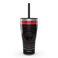 Tervis Panthers de la Floride 30oz. Gobelet en acier inoxydable avec paille Night Game