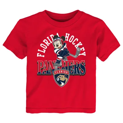 Florida Panthers Toddler Putting Up Numbers T-Shirt - Red