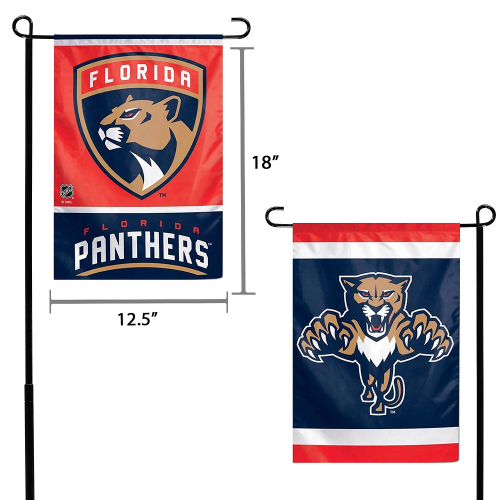 WinCraft Florida Panthers 12" x 18" Double-Sided Garden Flag