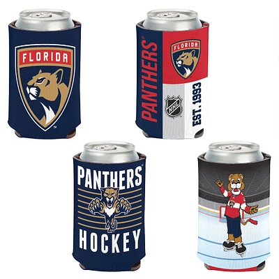 Ensemble de 4 refroidisseurs de canettes WinCraft Florida Panthers de 12 oz