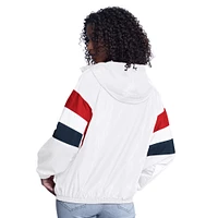 Women's G-III Sports by Carl Banks  White Florida Panthers Game News Oversized Full-Zip Hoodie Jacket