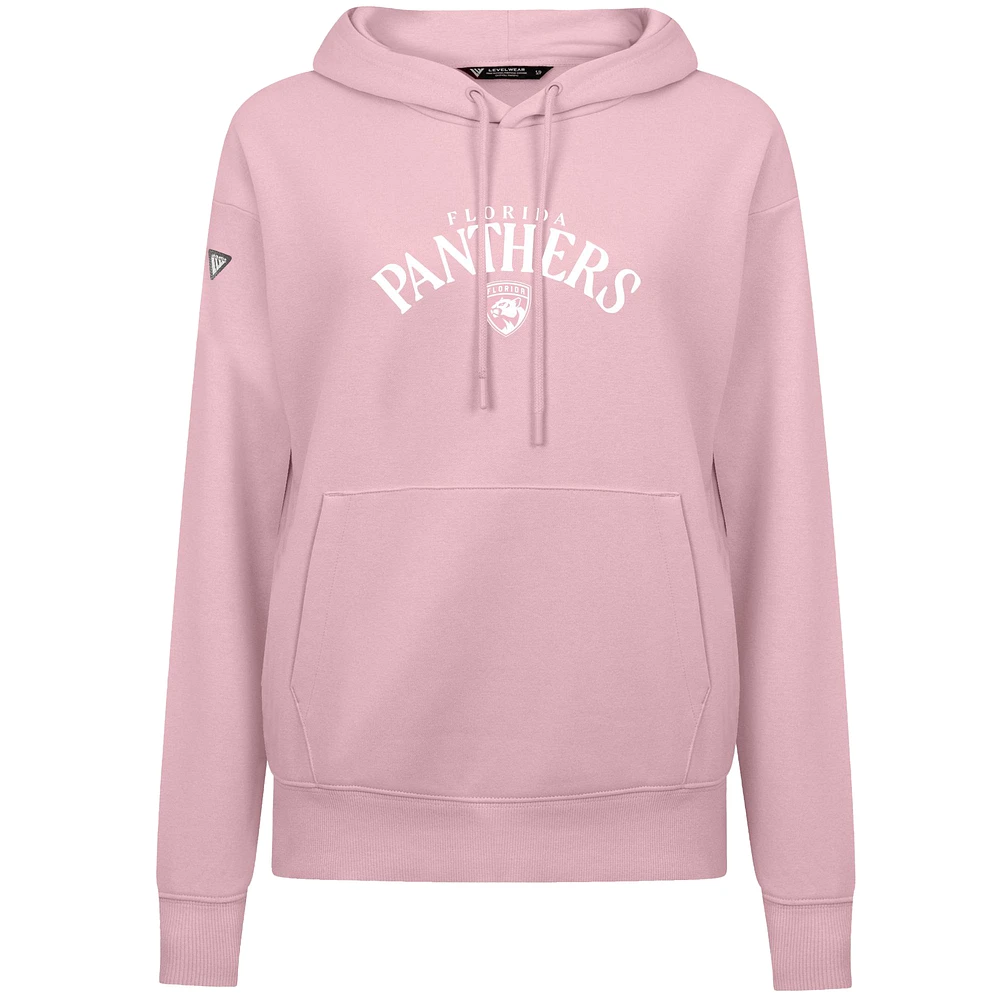 Sweat à capuche rose clair pour femme avec imprimé Florida Panthers la fête des mères