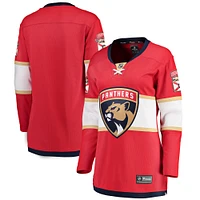 Maillot rouge Fanatics Florida Panthers Breakaway Domicile pour femmes