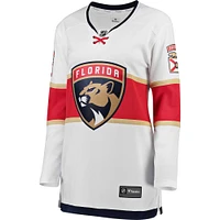 Maillot Breakaway extérieur blanc des Panthers de la Floride Fanatics pour femmes