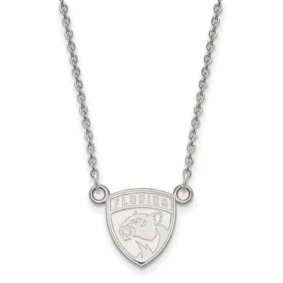 Florida Panthers Women's Sterling Silver Small Pendant Necklace