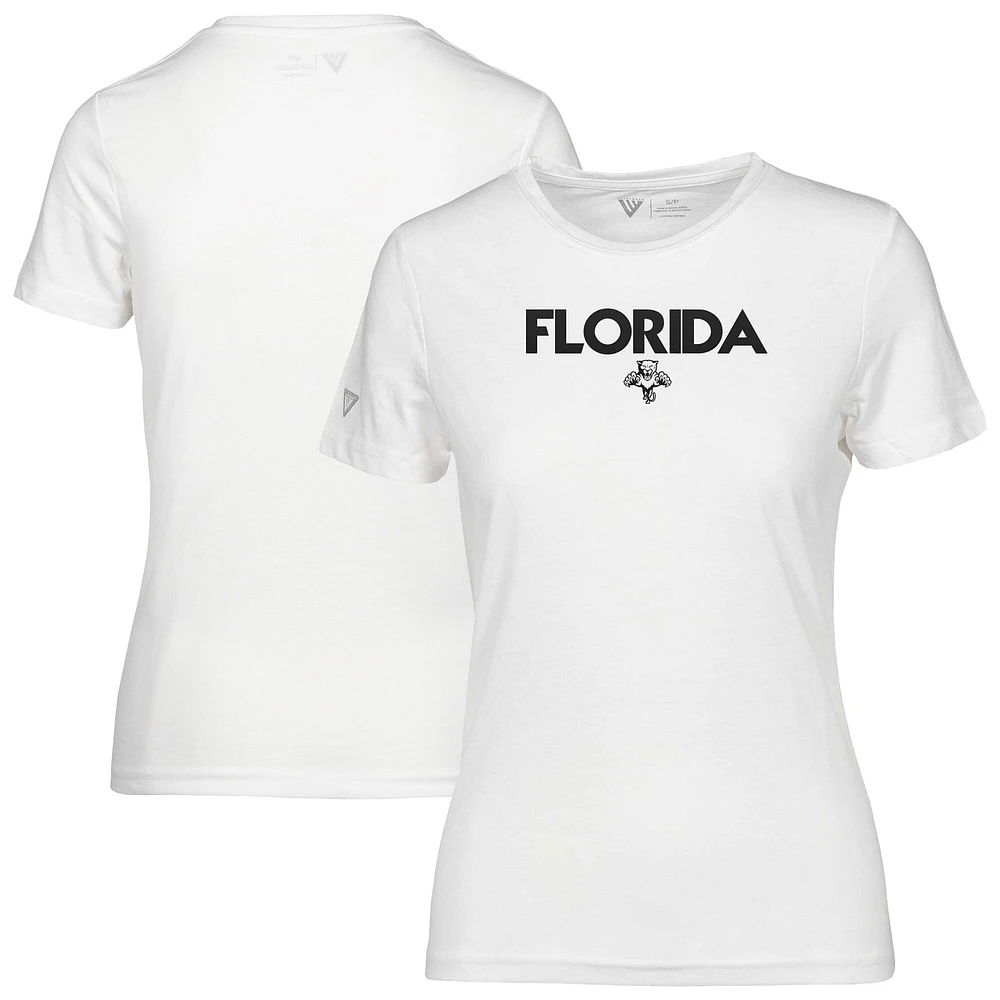 T-shirt capsule Maddox City blanc pour femme des Florida Panthers de Levelwear