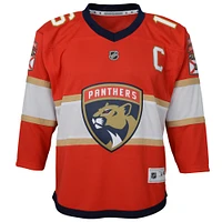 Youth Aleksander Barkov Red Florida Panthers Home Captain Replica Player Jersey