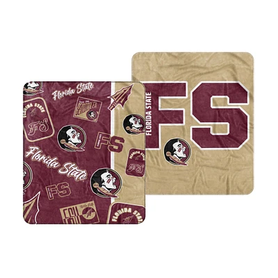  Florida State Seminoles 50" x 60" Dream Weave Throw Blanket