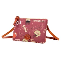 Dooney & Bourke Florida State Seminoles Top Zip Crossbody Purse