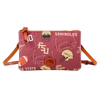 Dooney & Bourke Florida State Seminoles Top Zip Crossbody Purse