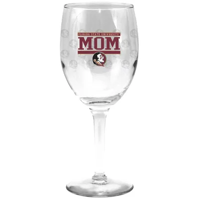 Florida State Seminoles 11oz. Mom Stemmed Wine Glass