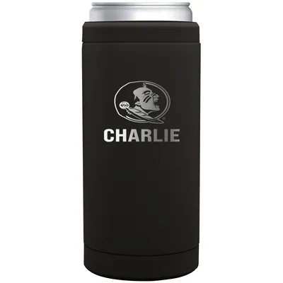 Florida State Seminoles 12oz. Personalized Stainless Steel Slim Can Cooler
